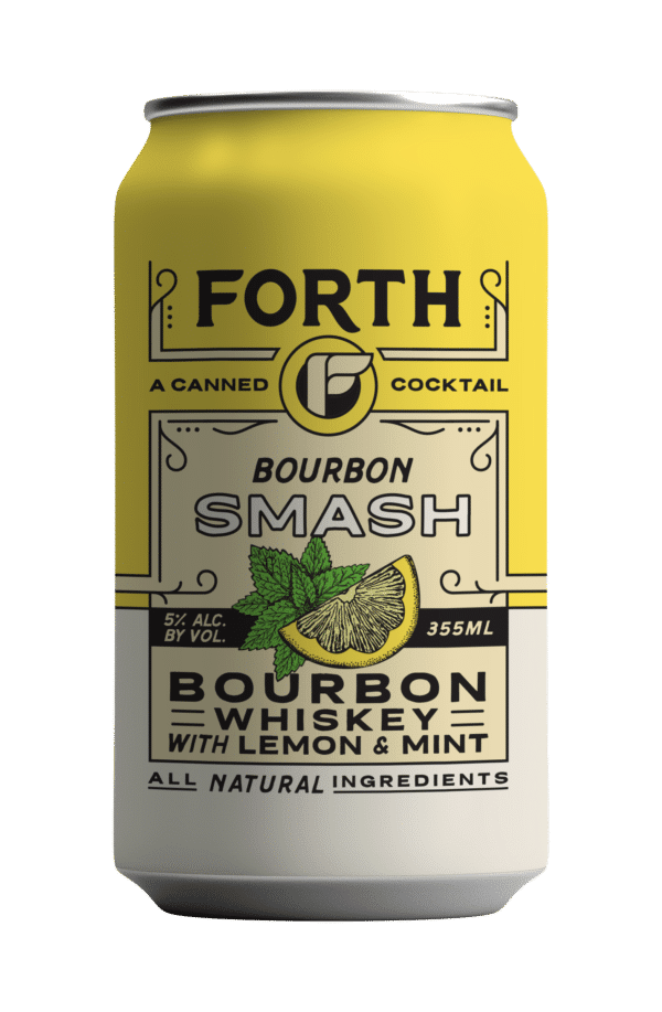 smash cocktail. low abv. real ingredients. carbonated. Forth Distilled Goods in Bend, Oregon.